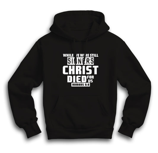 'CHRIST DIED FOR US' - HOODIE